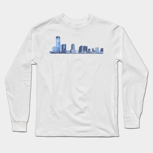 City Scape Long Sleeve T-Shirt by GorsskyVlogs